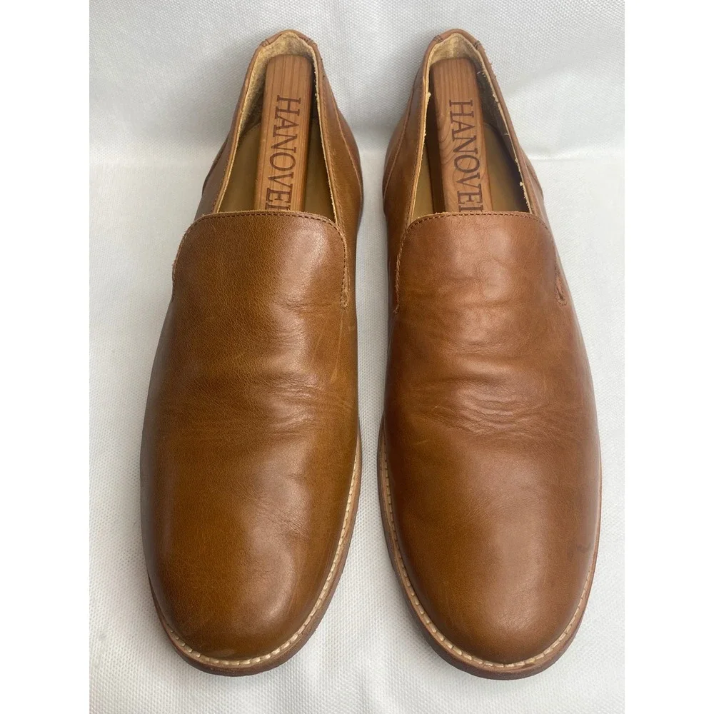 Tecovas The Monterrey Slip-On Leather Loafers Mens Size US 11.5 D Butterscotch
